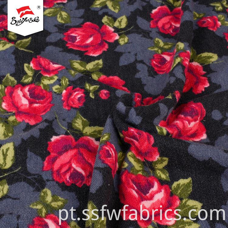 Fashion Flower Print Fabric